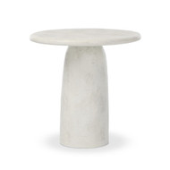 Four Hands Janice End Table - Textured Lunar Concrete