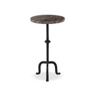 Four Hands Jocelyn End Table - Garnet Marble