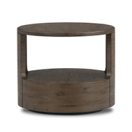 Four Hands Matheus End Table - Grey Reclaimed French Oak