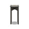 Four Hands Relo End Table - Olive Cast Glass