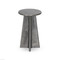 Four Hands Remo End Table - Raw Antique Nickel