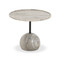 Four Hands Viola End Table - Antique White Marble