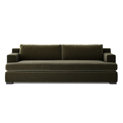 Four Hands Crispin Sofa - 96" - Surrey Olive