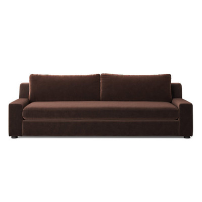 Four Hands Yelena Sofa - 100" - Surrey Cocoa