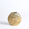 Studio A Chased Oval Vase - Antique Brass - Sm