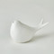 Global Views Sated Bird - Matte White