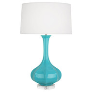 Pike Table Lamp - Lucite - Egg Blue