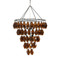 Four Hands Adeline Large Round Chandelier - Amber Glass