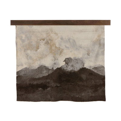 Four Hands Sierra I Tapestry with Hanger - Sierra I - Red Brown Oak