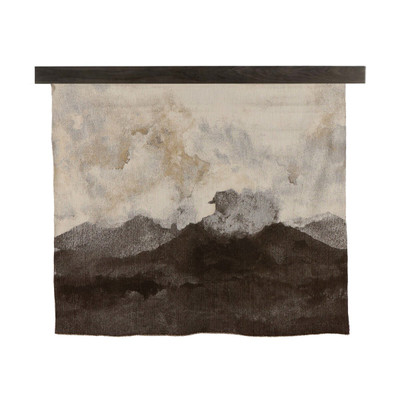 Four Hands Sierra I Tapestry with Hanger - Sierra I - Smoked Black