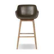 Four Hands Hannah Swivel Bar Stool - Dulane Moss
