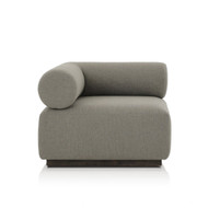 Four Hands Lenox Outdoor Corner Piece - Stained Saddle Brown