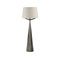 Four Hands Ziggy Floor Lamp - Hammered Smoked Nickel