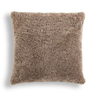 Four Hands Toby Pillow Cover - Taupe Shearling - 20"x20" - Cover Only