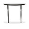 Four Hands Lois Demilune Console Table - Textured Iron