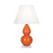 Small Double Gourd Table Lamp - Pumpkin