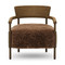 Four Hands Bennett Chair - Amber Shearling