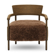 Four Hands Bennett Chair - Amber Shearling