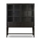 Four Hands Bergstrom Cabinet - Smoked Black