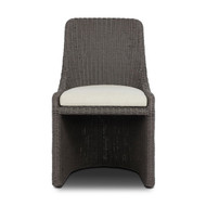 Four Hands Blaire Outdoor Dining Chair - Vergo Cream - Vintage Taupe