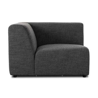 Four Hands Lawndale Corner PC - Saxon Charcoal