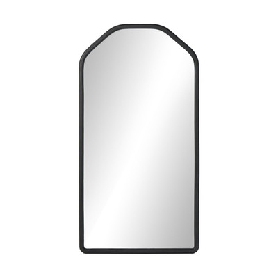 Four Hands Prynne Mirror - Black Aluminum