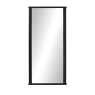 Four Hands Cayman Mirror - Carved Black Mango