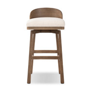 Four Hands Cloris Swivel Bar Stool - Thames Cream