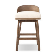 Four Hands Cloris Swivel Counter Stool - Thames Cream