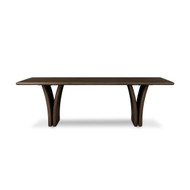 Four Hands Marcon Dining Table 96" - Grey Reclaimed French Oak