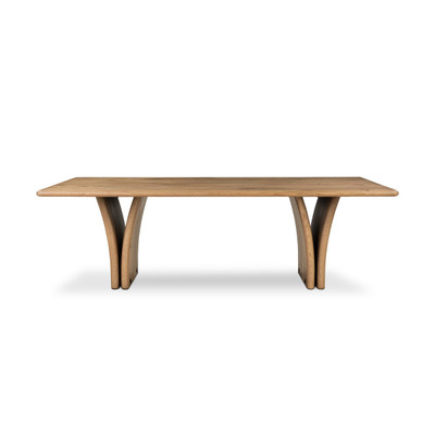 Four Hands Marcon Dining Table 96" - Natural Reclaimed French Oak