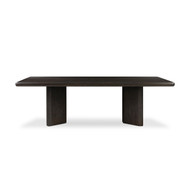 Four Hands Castro Dining Table 96" - Dark Espresso Reclaimed French Oak - One Size