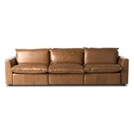 Four Hands Kosa Power Recliner 3PC Sectional - Sonoma Chestnut