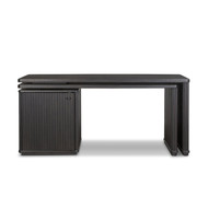 Four Hands Weston Rotating Desk - Black Parawood