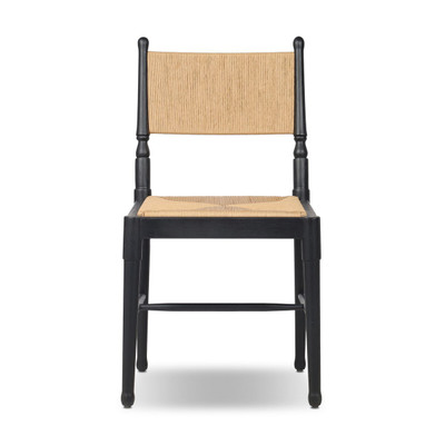 Four Hands Fayth Dining Chair - Stained Black Ash