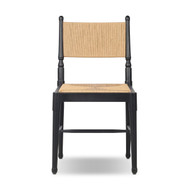 Four Hands Fayth Dining Chair - Stained Black Ash