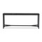 Four Hands Hammered Iron Console Table - Charcoal Marble