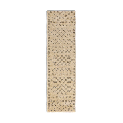 Four Hands Payal Hand - Knotted Rug - Payal Natural - Runner - 2.5'x12'