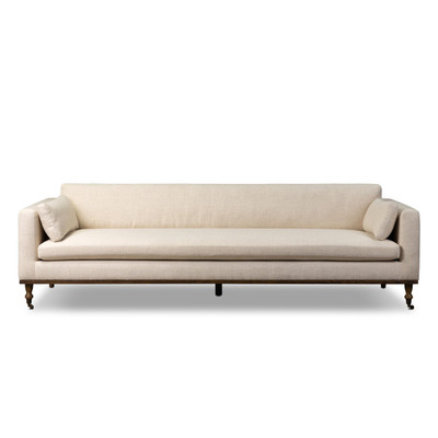 Four Hands Harlin Sofa - 96" - Thames Cream