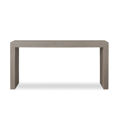 Four Hands Parish Outdoor Console Table - Grey Concrete