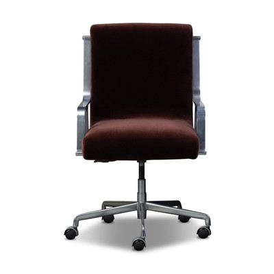 Four Hands Lou Desk Chair - Surrey Plum