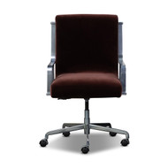 Four Hands Lou Desk Chair - Surrey Plum
