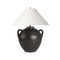 Four Hands Mays Table Lamp - Aged Black Terracotta