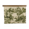 Four Hands Toile Tapestry with Hanger - Toile Moss - Auburn Oak
