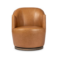 Four Hands Aurora Swivel Chair - Sonoma Butterscotch