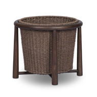 Four Hands Kernan Basket - Dark Textured Woven