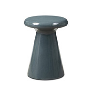 Four Hands Kika End Table - Smooth Slate Concrete