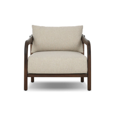 Four Hands Boda Outdoor Chair - Stained Saddle Brown FSC