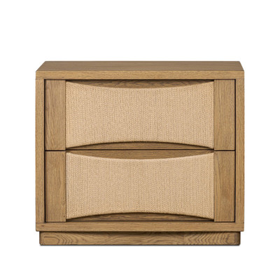 Four Hands Wilmina Nightstand - Natural Paper Cord