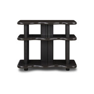 Four Hands Salton Bookshelf - Worn Black Oak